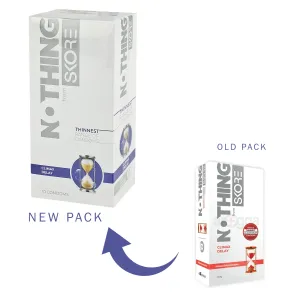 Skore Nothing Thinnest Climax Delay Flavoured Condoms 10's Pack